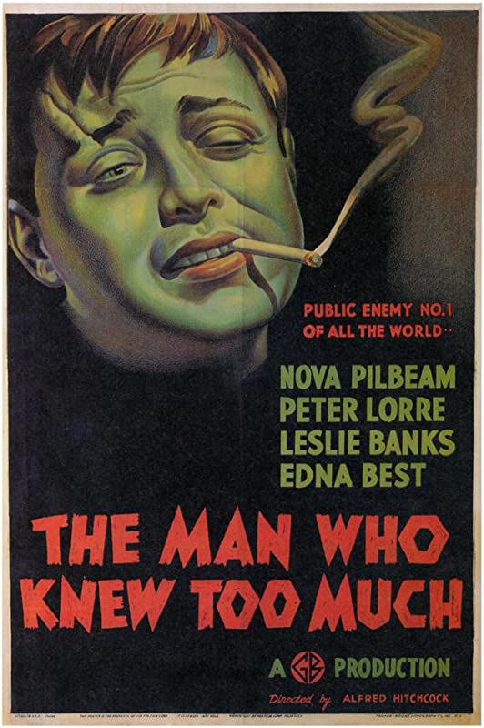 Человек, который слишком много знал / The Man Who Knew Too Much / 1934